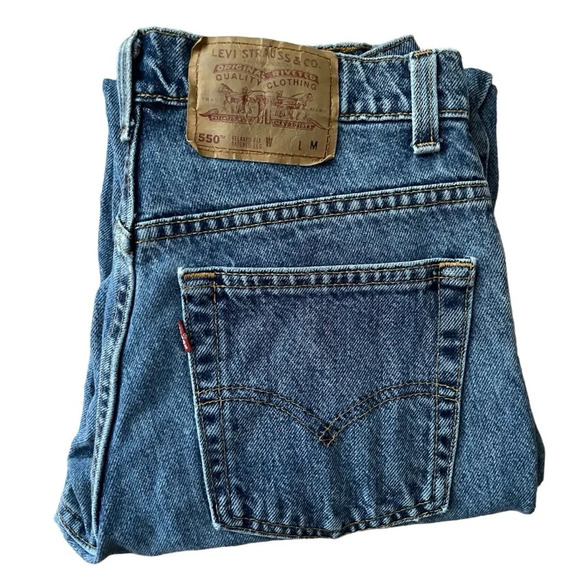 LAST CALL Vintage Levi’s 550 Jeans Women’s Size 11 Tapered Leg Relaxed Fit 90s - Picture 1 of 10